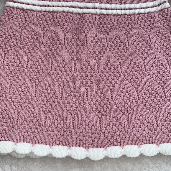 Catherine Malandrino Sweater Dress Dusty Pink 3-6M EUC - Picture 4 of 8